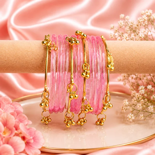 Ghungroo With Jelly Bangles