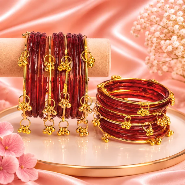 Ghungroo With Jelly Bangles