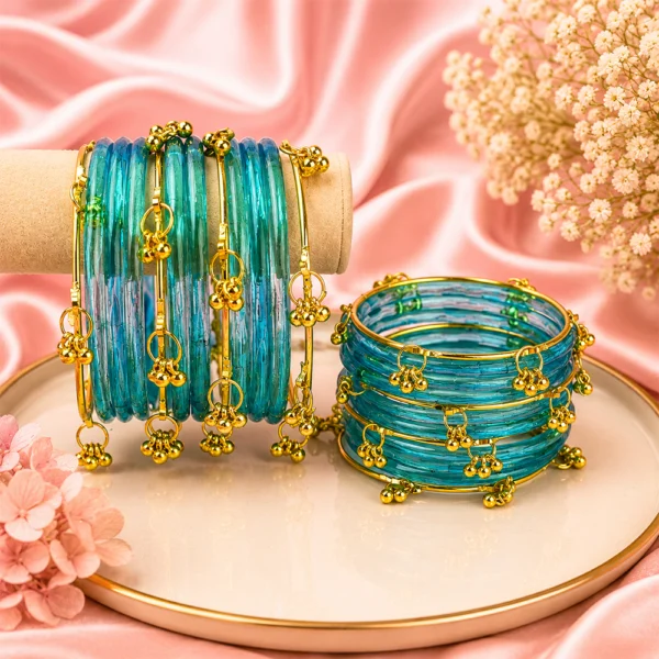 Ghungroo With Jelly Bangles