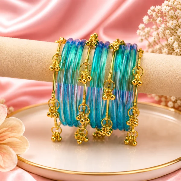 Ghungroo With Jelly Bangles
