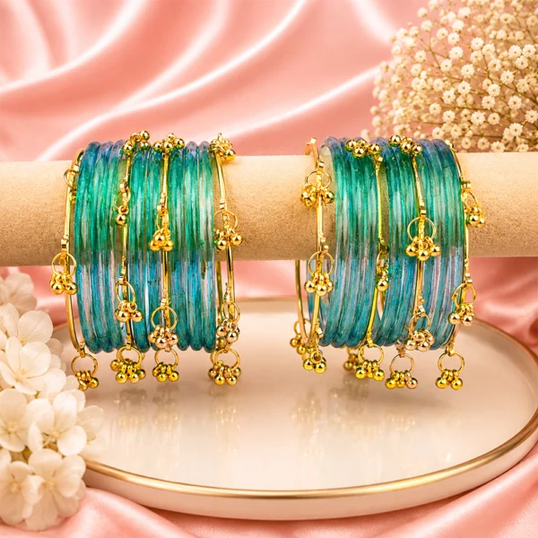 Ghungroo With Jelly Bangles