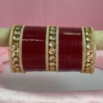 Hexagon Style Kundan Chura