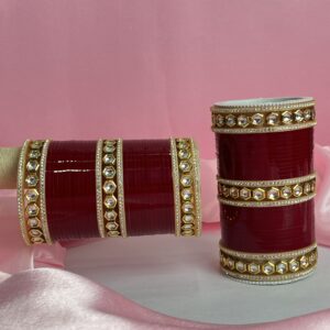 Hexagon Style Kundan Chura