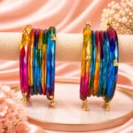 Jelly Bangles Set (Dark-Multi)