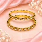 Mini Drop-Kundan Single Line Kada