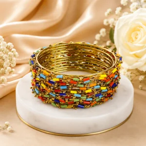 Nalki Metal Bangles (Multicolor) (1)