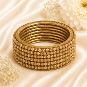 Pearl Star Stone Bangles