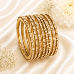 Pearl Star Stone Bangles (2)