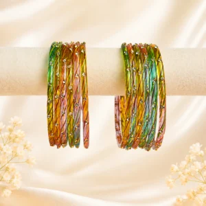 Radisson Glass Bangles (Light-Multi)