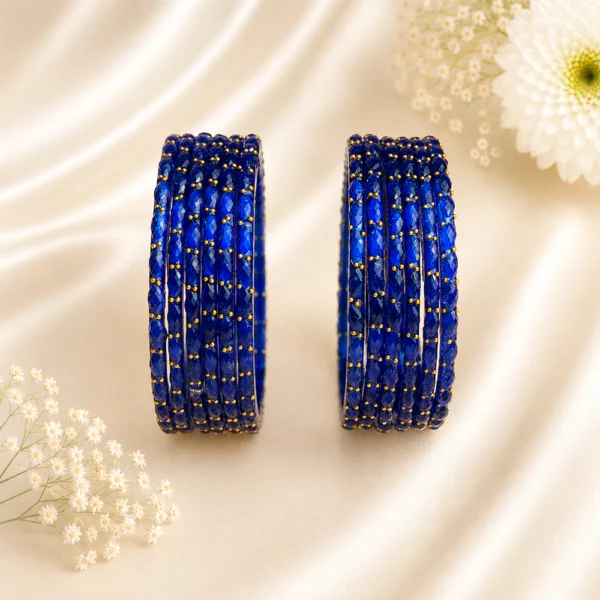 Rain Drop Glass Bangles
