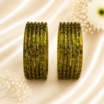 Rain Drop Glass Bangles