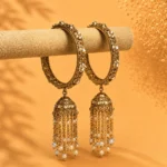 Round Pearl Stone Hanging