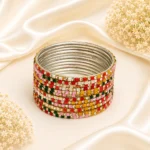 Sleek Fancy Multicolor Lac Bangles (Dark-Multi)