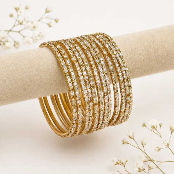 Sleek Fancy Star Lac Bangles