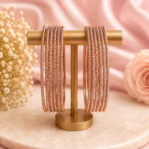 Sparkling Metal Bangle