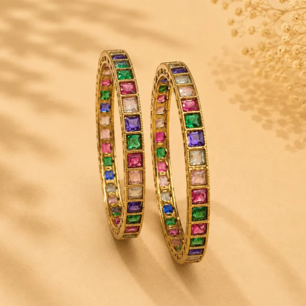Square Stone Kada