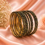 Twisted Design Metal Bangle