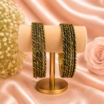 Twisted Design Metal Bangle